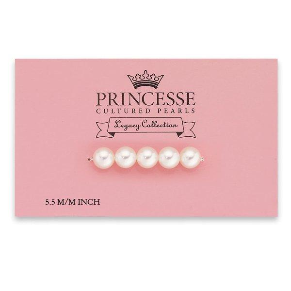 1 Inch - 5.5MM Princesse Pearls