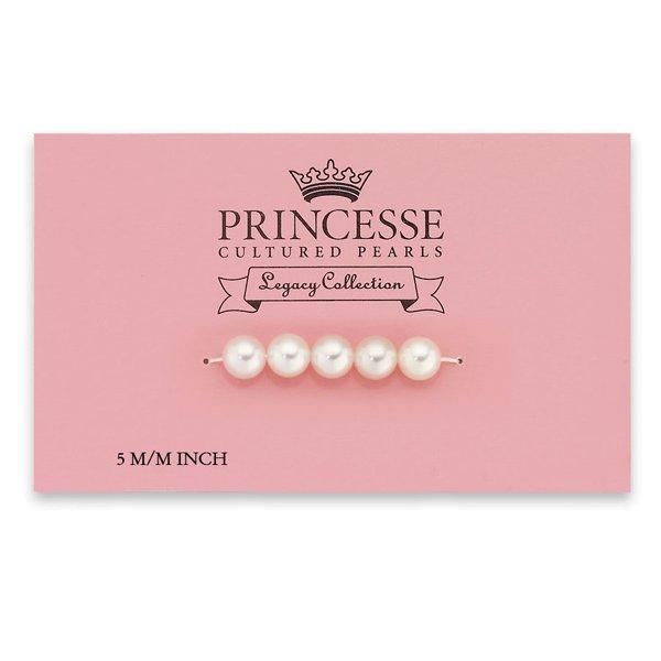 1 Inch - 5MM Princesse Pearls